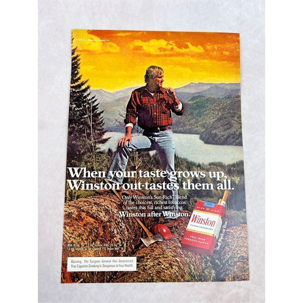 Vintage Western 1984 Marlboro Cigarettes Cowboy Gear Print Ad Photo